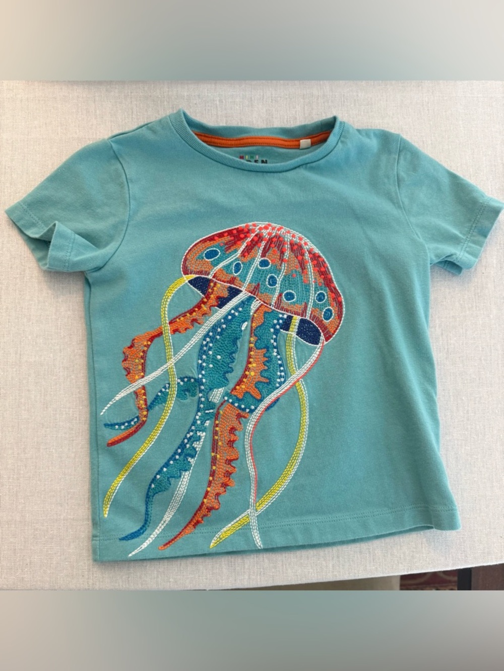 Mini Boden boys jellyfish short sleeve tee